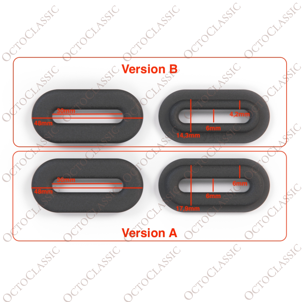 VW Corrado Front Grille Rubber Grommets Bungs (Set of 3) Two Version VW Corrado Front Grille Rubber Grommets Bungs (Set of 3) Two Version
