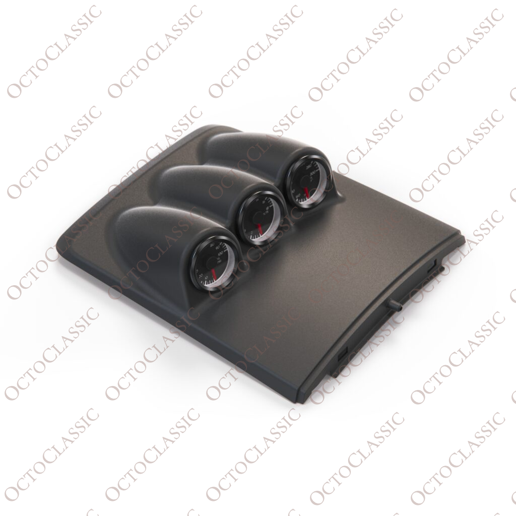 VW New Beetle Center Console 3 VDO Gauges Cover LHD Or RHD 1C0858061B