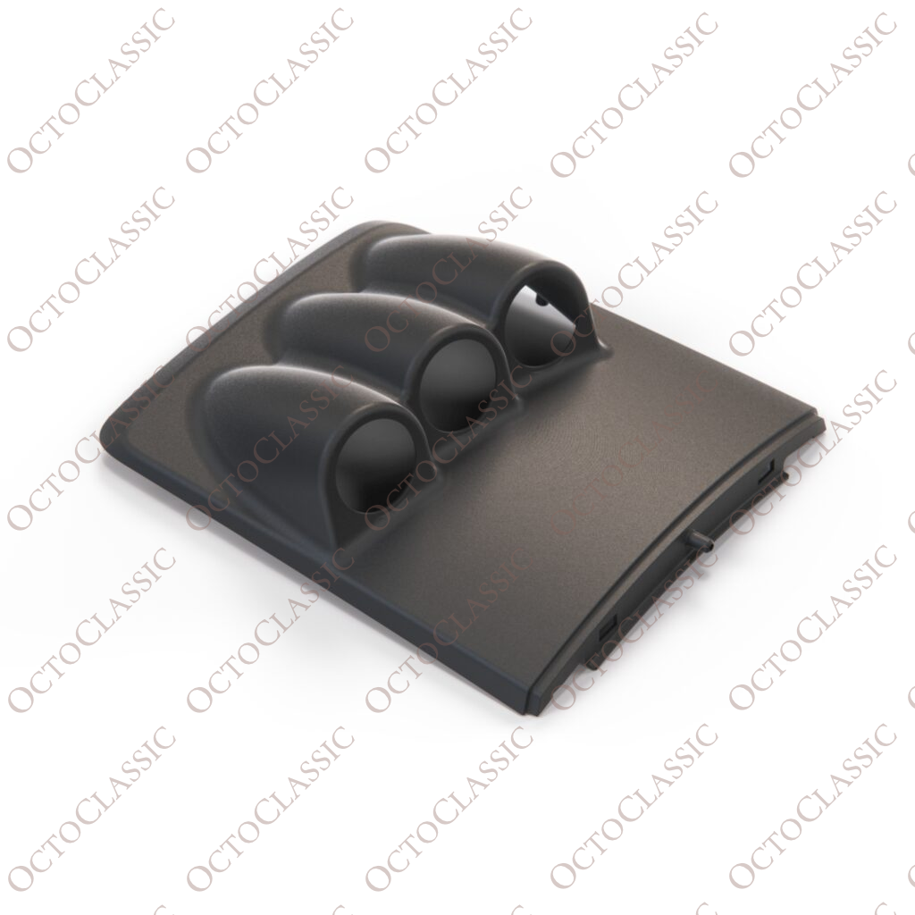 VW New Beetle Center Console 3 VDO Gauges Cover LHD Or RHD 1C0858061B VW New Beetle Center Console 3 VDO Gauges Cover LHD Or RHD 1C0858061B