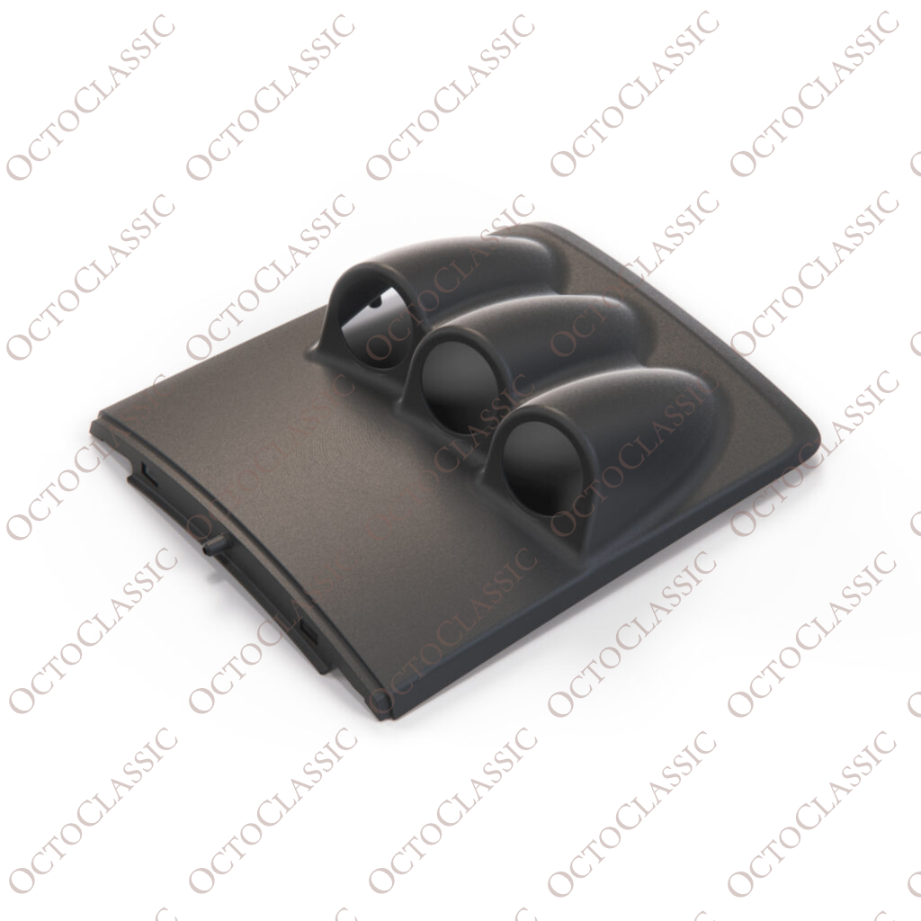 VW New Beetle Center Console 3 VDO Gauges Cover LHD Or RHD 1C0858061B VW New Beetle Center Console 3 VDO Gauges Cover LHD Or RHD 1C0858061B