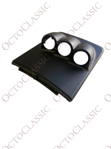 VW New Beetle Center Console 3 VDO Gauges Cover LHD Or RHD 1C0858061B VW New Beetle Center Console 3 VDO Gauges Cover LHD Or RHD 1C0858061B