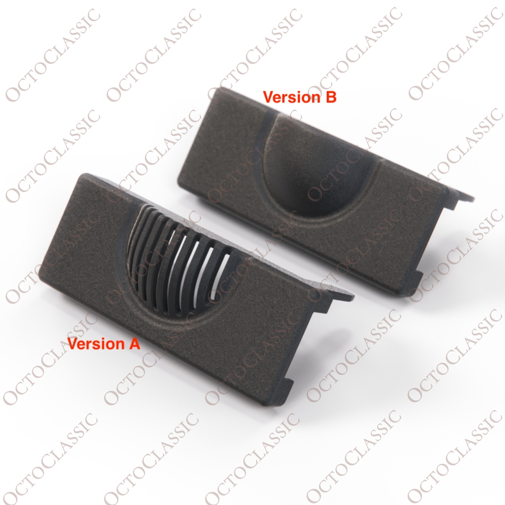 Volkswagen Golf MK3 Temperature Sensor Trim Cover 2 Versions Black 2 1H6907529 / 1H6819741A
