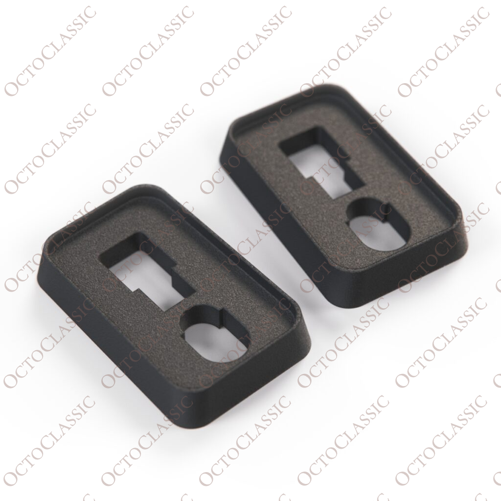 VW Door Handle Seal Gasket Set Of 2 Black 191837209