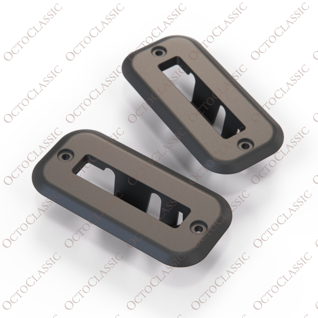 VW Sharan Carpet Interior Trim Cover Seat Set Of 2 Black 7M0883087F