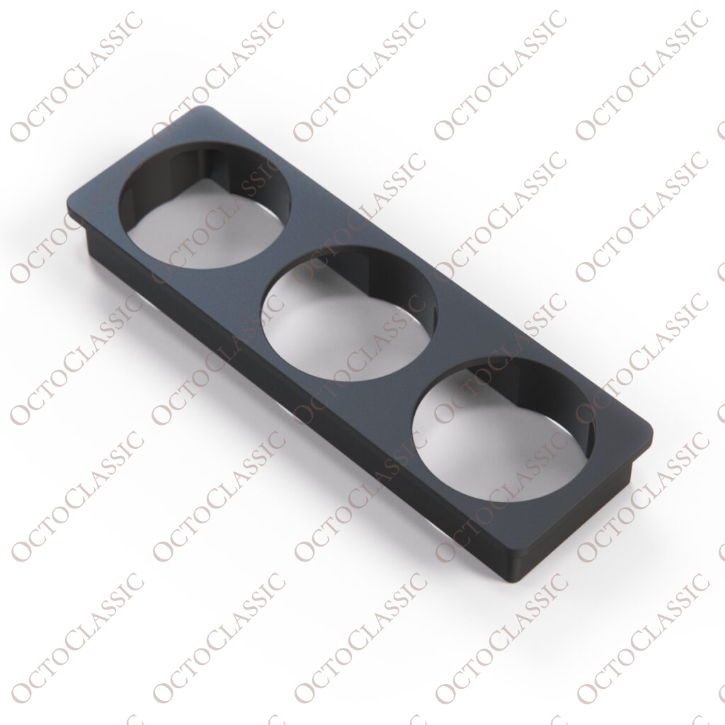 VW Corrado Double Or Triple Gauge Holder 52mm Radio Slot Black VW Corrado Double Or Triple Gauge Holder 52mm Radio Slot Black