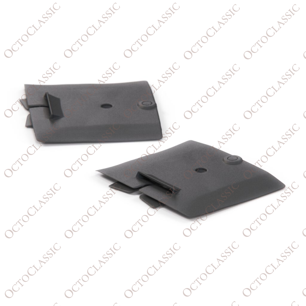 VW Rabbit Mk1 Convertible Seat Belt Cover Set Of 2 Left And Right Black 171857827C VW Rabbit Mk1 Convertible Seat Belt Cover Set Of 2 Left And Right Black 171857827C