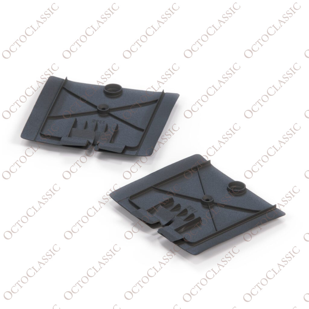 VW Rabbit Mk1 Convertible Seat Belt Cover Set Of 2 Left And Right Black 171857827C VW Rabbit Mk1 Convertible Seat Belt Cover Set Of 2 Left And Right Black 171857827C