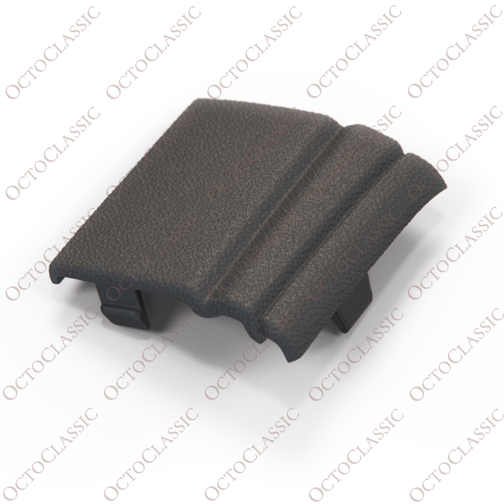 VW Touareg Front Tow Hook Cover Black 7L6807156A