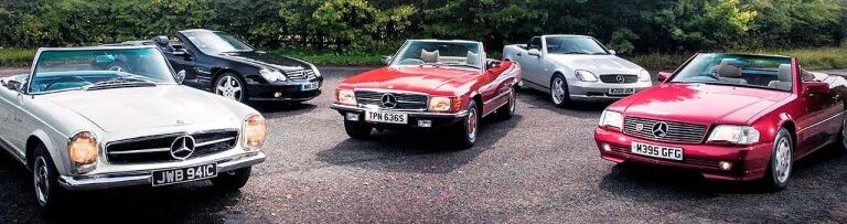 Mercedes-Benz roadsters: The ultimate showdown etween R129, W113, and R230